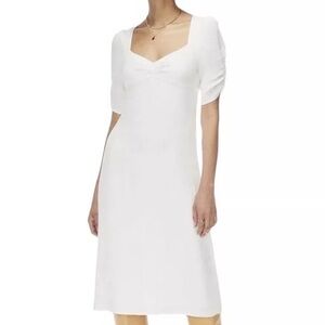 Aritzia Wilfred Baudelaire Dress in Light Birch